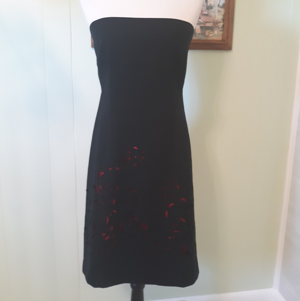 Phoebe strapless cutout dress sz 6 *E